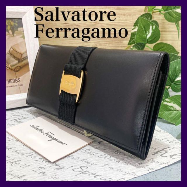 SalvatoreFerragamo フェラガモ長財布　ロングウォレット