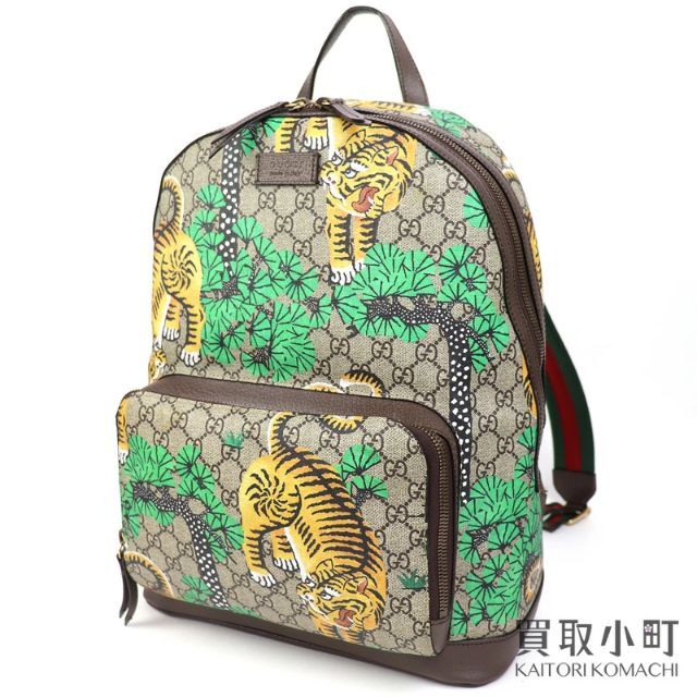 希少 黒入荷！ 【GUCCI】 グッチ - Gucci GGスプリーム タイガーBP