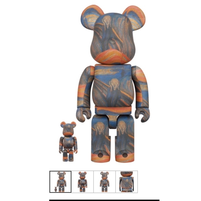 最新作 Munch Edvard BE@RBRICK - TOY MEDICOM 100% 400% & その他
