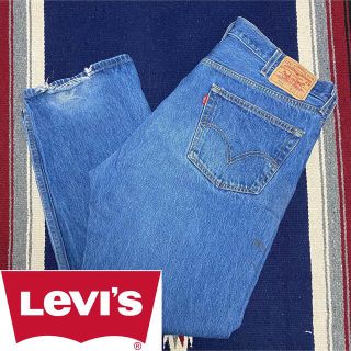 リーバイス(Levi's)の90s 古着 リーバイス 501 メキシコ製 デニム バギーパンツ 42×32(デニム/ジーンズ)