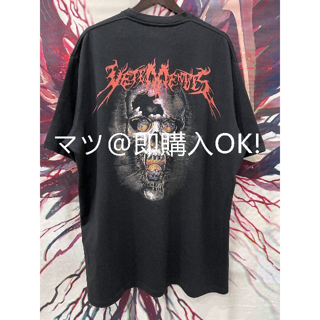 新着商品】 BABBI様専用です。 ヴェトモン vetements スカル tシャツ