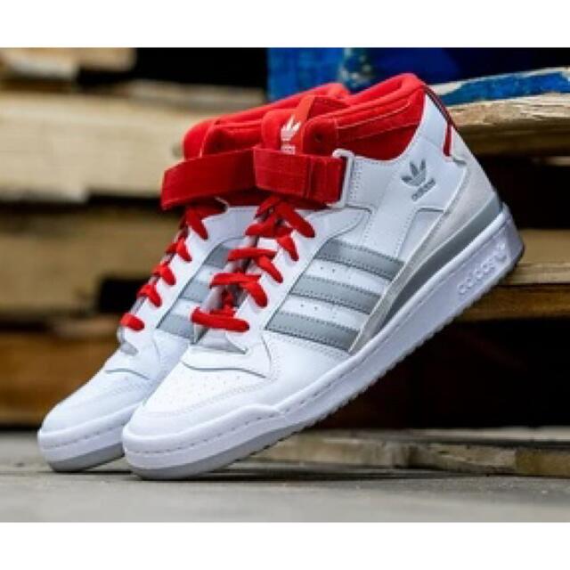 adidas(アディダス)のアディダス フォーラム ミッドadidas Forum Mid FY6819 メンズの靴/シューズ(スニーカー)の商品写真