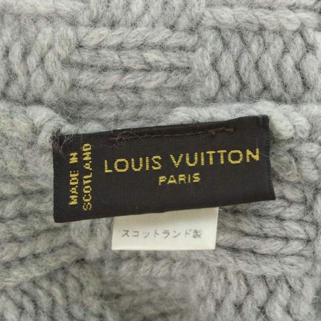 LOUIS VUITTON(ルイヴィトン)のルイヴィトン ダミエ ボネ ヘルシンキ 帽子 ニット帽 グレー M74404 メンズの帽子(その他)の商品写真