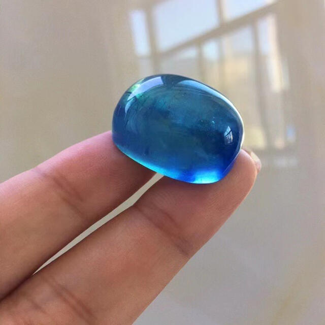 ⭐︎【天然】アクアマリン ルース 15.6g 専門ショップ 15092円引き