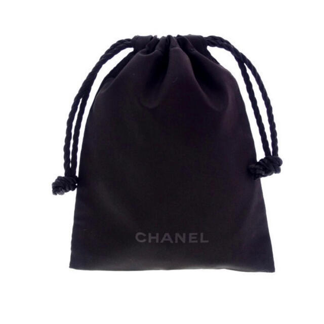 CHANEL(シャネル)の☆CHANEL☆ シャネル ノベルティ 巾着 ブラック レディースのファッション小物(ポーチ)の商品写真