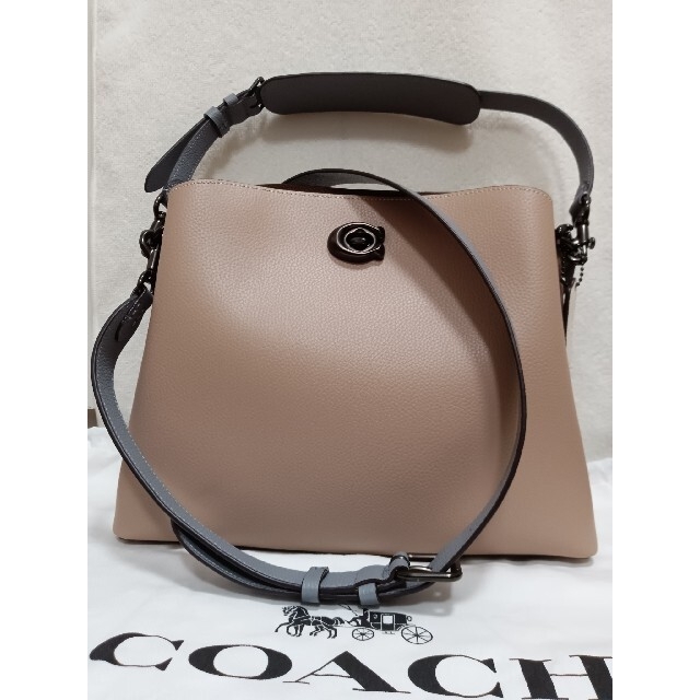 COACH - COACHショルダーバッグ〈ウィローショルダー〉の通販 by