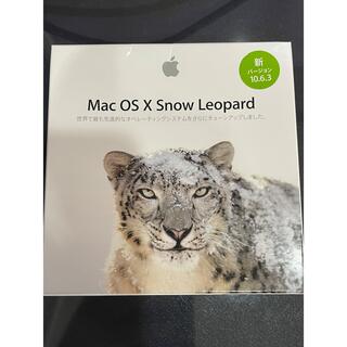 アップル(Apple)の【Mac OS】OS X Snow Leopard(その他)