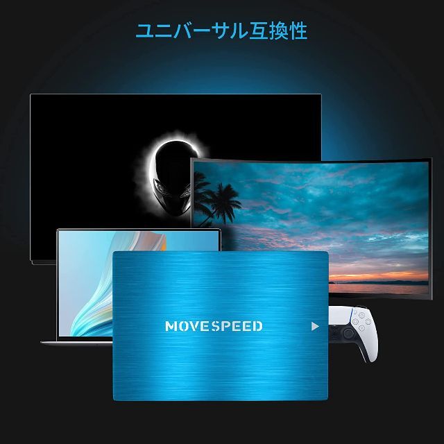 ◆(送料込)MOVESPEED SSD 内蔵 128GB 2.5インチ◆ スマホ/家電/カメラのPC/タブレット(PCパーツ)の商品写真