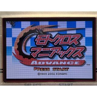 ゲームボーイアドバンス - モトクロス マニアックス ADVANCE GBA