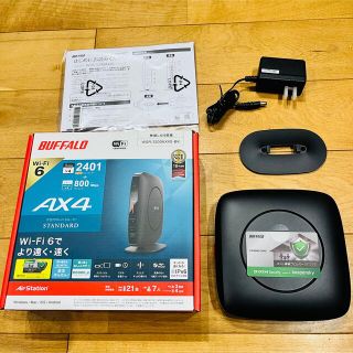 バッファロー(Buffalo)のあおい様専用WSR-3200AX4S-BK(PC周辺機器)