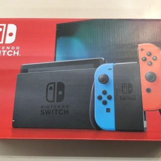 ニンテンドウ(任天堂)の【美品】Nintendo Switch(家庭用ゲーム機本体)