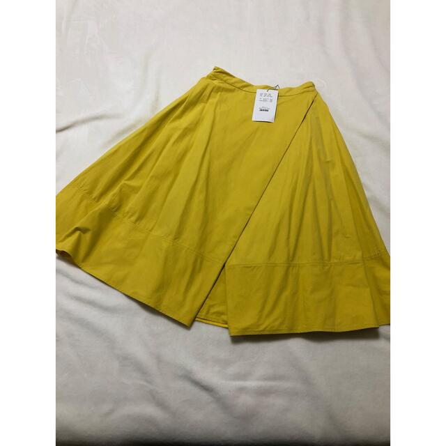 aquagirl(アクアガール)の定価16000円超え　アクアガール　フレアラップスカート レディースのスカート(ひざ丈スカート)の商品写真