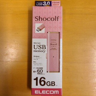 エレコム(ELECOM)のUSBメモリー　16GB　ピンク(その他)
