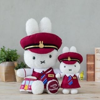 miffy　ミッフィー　阪急　コラボ　限定　ぬいぐるみ　マスコットキーチェーン(キャラクターグッズ)