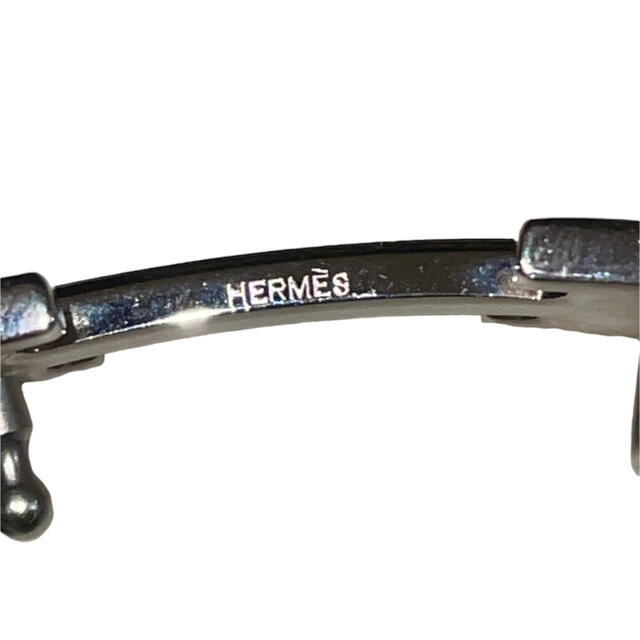 HERMES ベルト バックル シルバー Hロゴ 男女兼用 【メール便無料