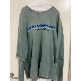 dairiku 20aw HOLLYWOOD Layered T-shirt(Tシャツ/カットソー(七分/長袖))