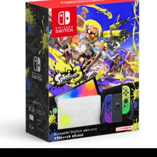 任天堂Switch 本体 スプラトゥーン3 未開封 任天堂Switch 本体 スプラトゥーン3 未開封