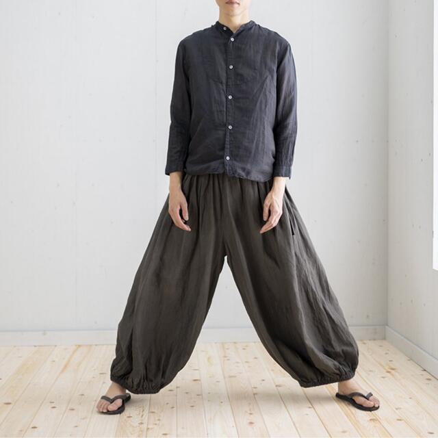 【美品】宝島染工　MARU PANTS (DARK GRAY） レディースのパンツ(サルエルパンツ)の商品写真