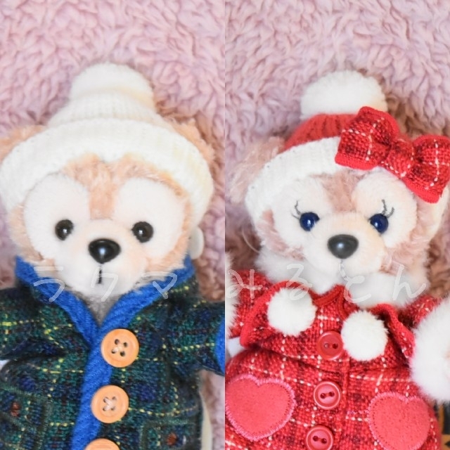 ダッフィーのトゥインクルウィンター・ダッフィー&シェリーメイ ぬい