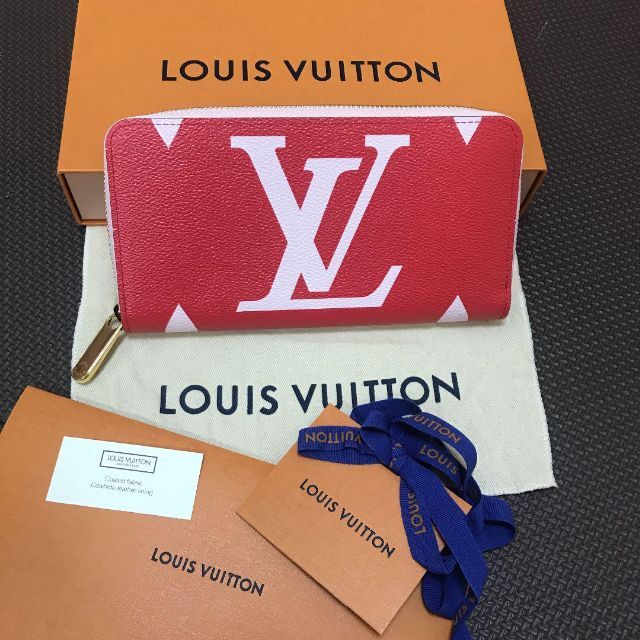 【 新品 】 LOUIS VUITTON - 未使用☆ルイヴィトン長財布ジッピーウォレット ジャイアント 財布