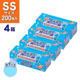 うんちが臭わない袋　200枚x4(その他)