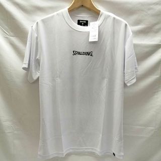 スポルディング(SPALDING)の【未使用】スポルディング プラシャツ Tシャツ タイダイ ベルベット M ホワイト SMT210150 メンズ SPALDING(バスケットボール)