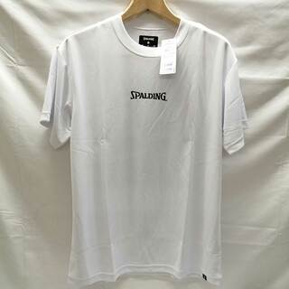 スポルディング(SPALDING)の【未使用】スポルディング プラシャツ Tシャツ タイダイ ベルベット M ホワイト SMT210150 メンズ(バスケットボール)