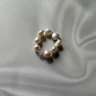 flower perl ring #1(リング)