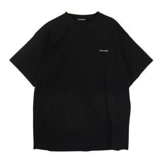 バレンシアガ(Balenciaga)のBALENCIAGA バレンシアガ 556150 TYK28 Copyright Logo T-Shirt コピー ライト ロゴ Tシャツ 半袖 ブラック系 L【新古品】【未使用】【中古】(Tシャツ/カットソー(半袖/袖なし))