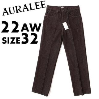 オーラリー(AURALEE)の22AW AURALEE HARD TWIST DENIM 5P PANTS(デニム/ジーンズ)