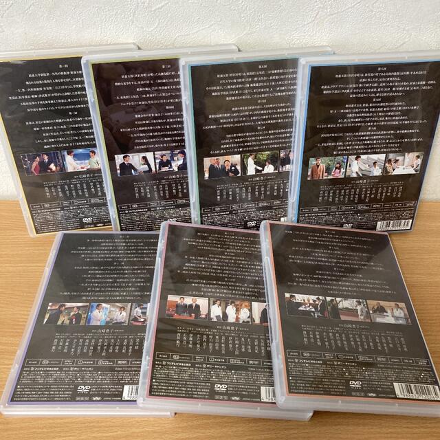 フジテレビ開局45周年記念ドラマ 白い巨塔 DVD 全8巻(8巻欠品) 唐沢寿明 フジテレビ開局45周年記念ドラマ 白い巨塔 DVD 全8巻(8巻欠品) 唐沢寿明