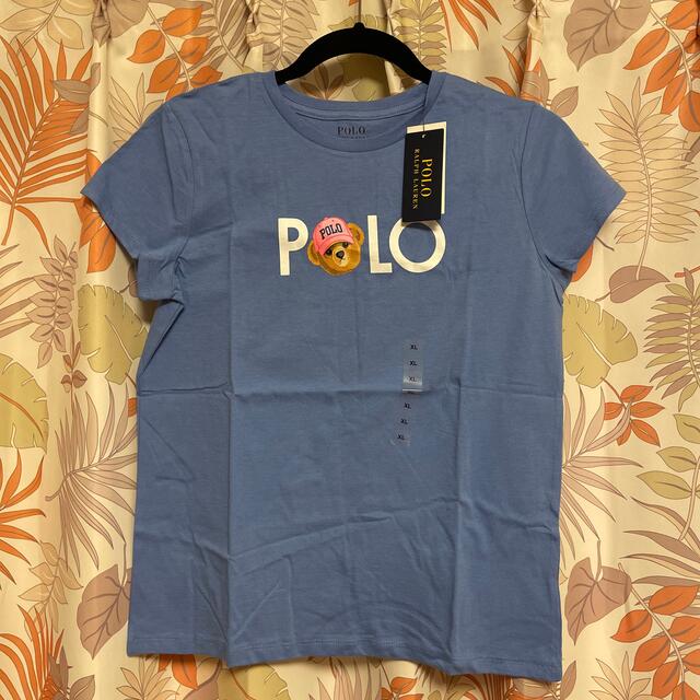 POLO RALPH LAUREN(ポロラルフローレン)の(新品/未使用)ポロベアー  ガールTシャツ XL 160cmサイズ レディースのトップス(Tシャツ(半袖/袖なし))の商品写真