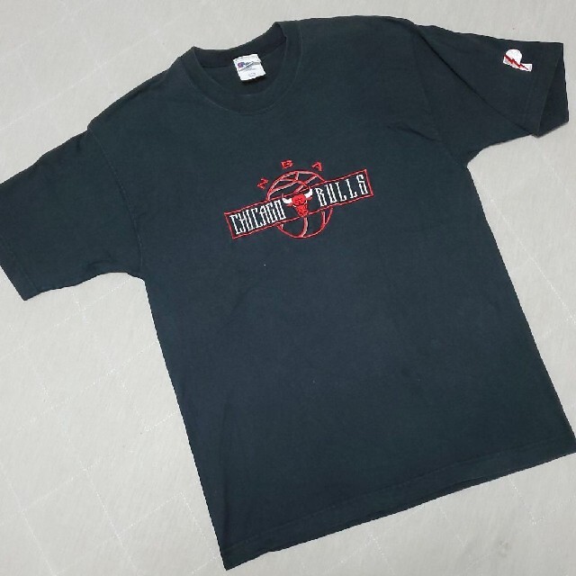 90s bulls ヘビーウェイト Tシャツ NBA 刺繍デカロゴ