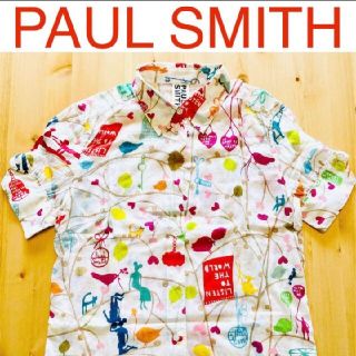 ポールスミス(Paul Smith)の【超美品】Paul Smith レディース半袖ブラウス　★送料無料・匿名配送★(シャツ/ブラウス(半袖/袖なし))