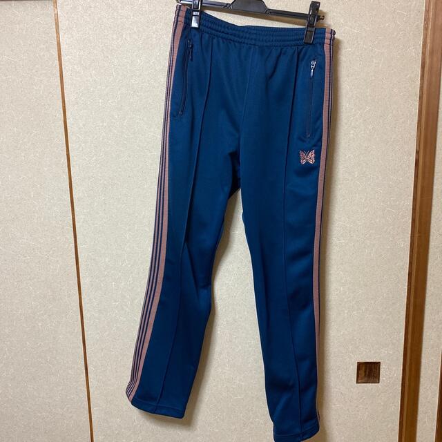 最終Needles トラックパンツ ナローティールグリーン S-