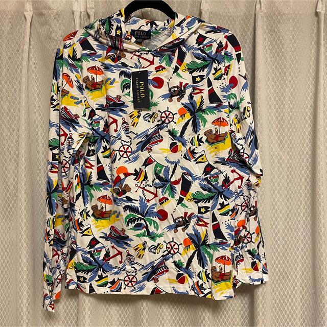 POLO RALPH LAUREN(ポロラルフローレン)の(新品/未使用)ポロベアー  パーカー(ロンT) Boy170cm メンズのトップス(Tシャツ/カットソー(七分/長袖))の商品写真