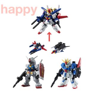 バンダイ(BANDAI)の機動戦士ガンダム　モビルスーツアンサンブル   ZZガンダム　他2種(プラモデル)