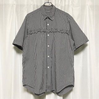 コムデギャルソン(COMME des GARCONS)の希少 "AD1999" コムデギャルソンオム ギンガムチェックシャツ 黒白(シャツ)