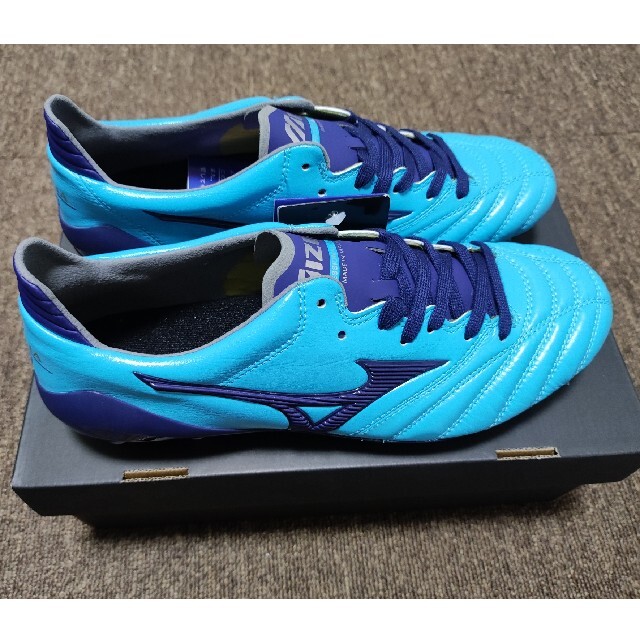 まとめ売り MIZUNO モレリアネオ2 ブルー×ネイビー 25.5 シューズ