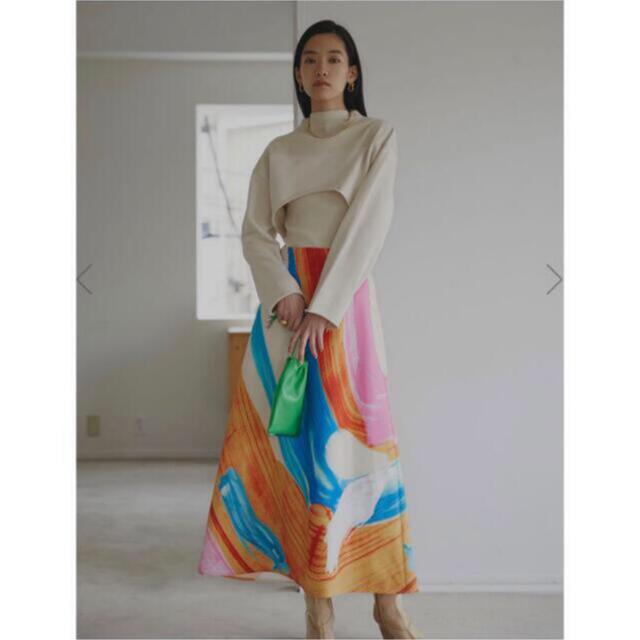 AMERI アメリヴィンテージ HAILEY WAVE ART SKIRT | gellonautos.cl