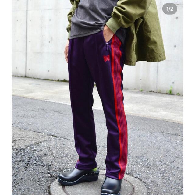 Needles - Needles Narrow Track Pant 22aw purpleの通販 by なるさん ...