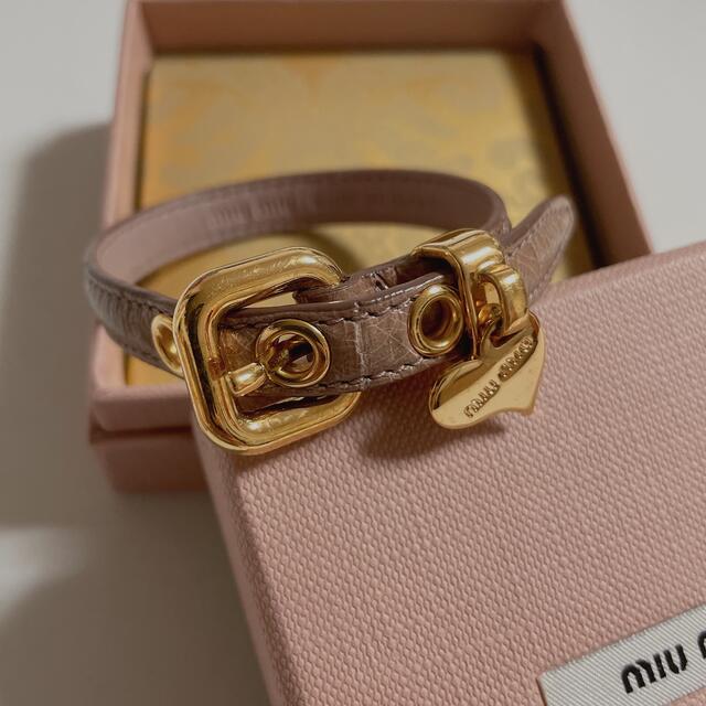 miumiu(ミュウミュウ)のmiu miu ブレスレット レディースのアクセサリー(ブレスレット/バングル)の商品写真