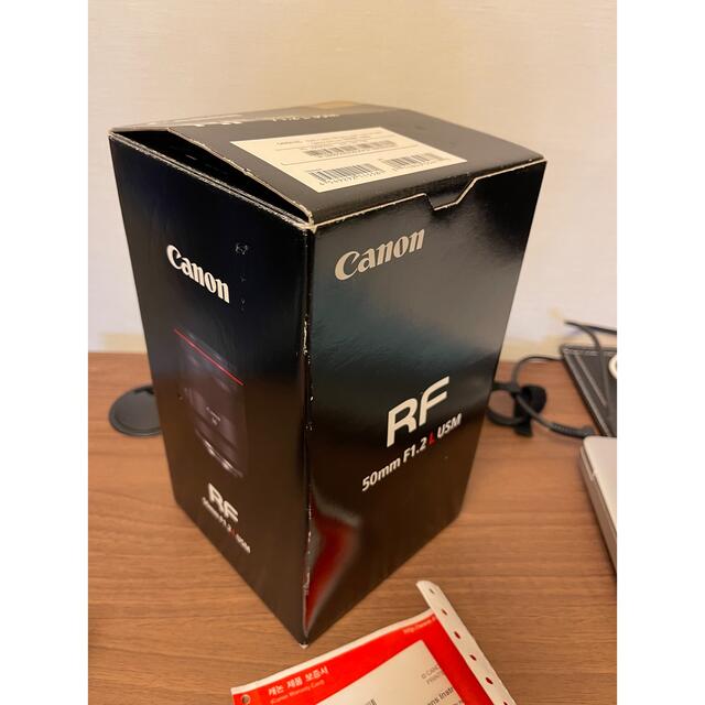 Canon(キヤノン)のCanon 交換レンズ RF50F1.2L USM スマホ/家電/カメラのカメラ(その他)の商品写真