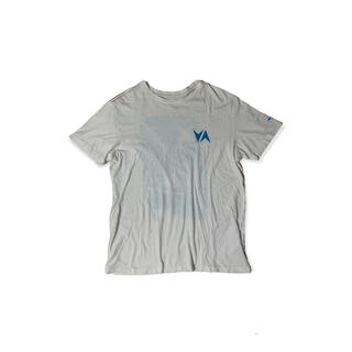 ルーカ(RVCA)のRVCA ホワイト VA プリント ビンテージウォッシュ 半袖Tシャツ ルーカ(Tシャツ/カットソー(半袖/袖なし))