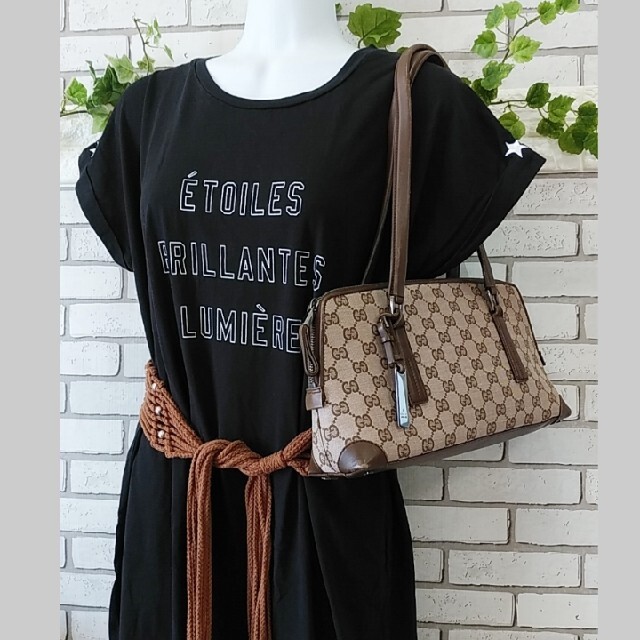 GUCCI グッチ/ ショルダーバッグ・薄型ミニボストン バッグ