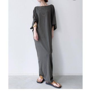 アパルトモンドゥーズィエムクラス(L'Appartement DEUXIEME CLASSE)のアパルトモン Volume Sleeve Jersey Onepiece(ロングワンピース/マキシワンピース)