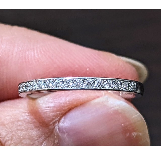 ダイヤモンドシライシ☆Pt950ダイヤエタニティリング 0.153ct 12 ダイヤモンドシライシ☆Pt950ダイヤエタニティリング 0.153ct 12