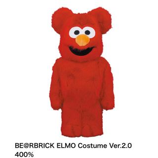 ベアブリック(BE@RBRICK)のBE@RBRICK ELMO Costume Ver.2.0 400%(その他)