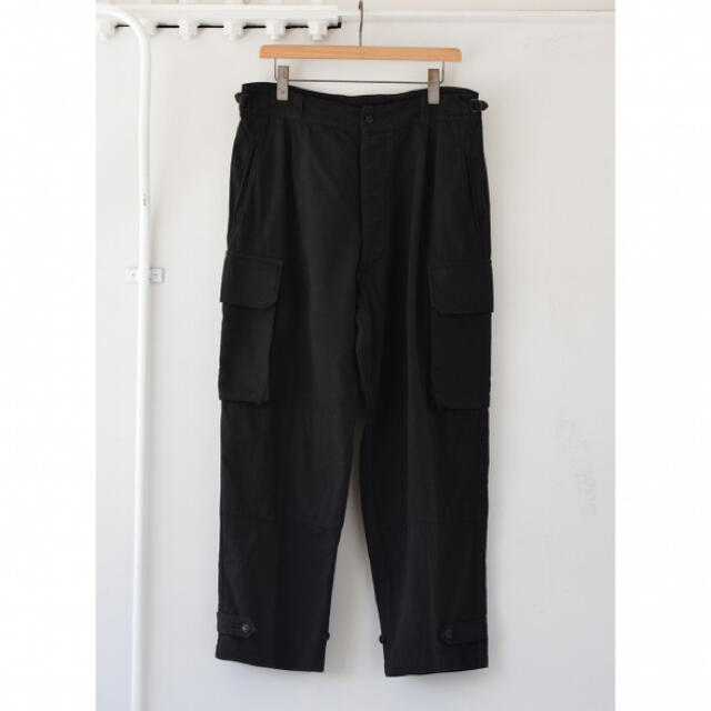 新品未使用】22SS COMOLI(コモリ) ブラック 6ポケットパンツ 先着