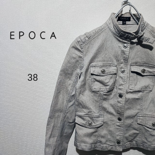 EPOCA(エポカ)のエポカ☆デニムジャケット レディースのジャケット/アウター(Gジャン/デニムジャケット)の商品写真